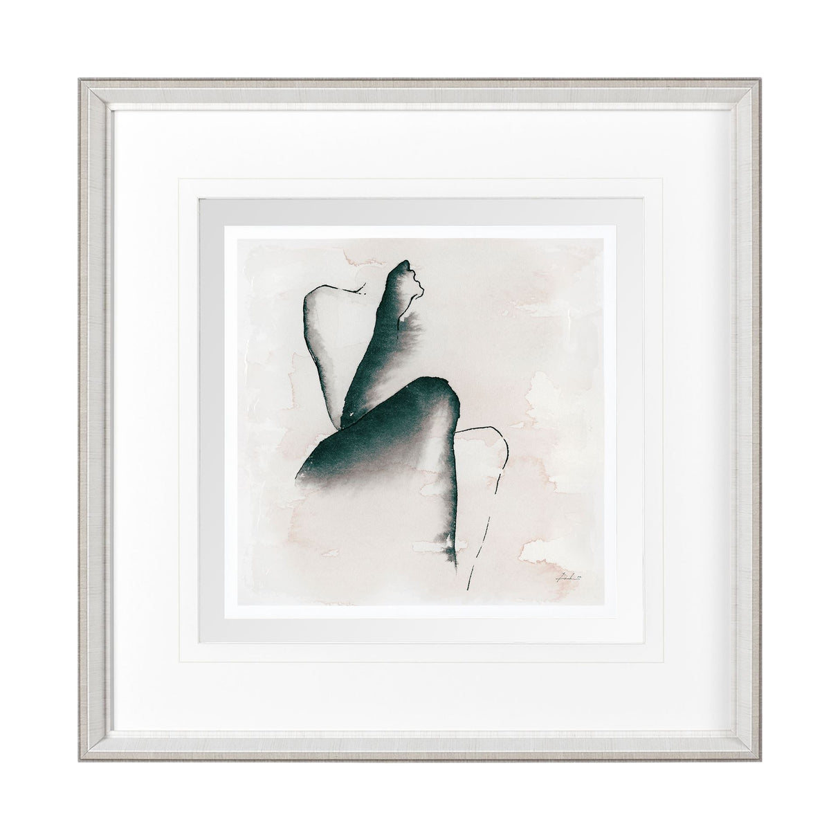 Andromedae Light IV by Melody D a Hand Embellished Textured Framed Art Print Matted under Glass from Mercana - Luna Furniture