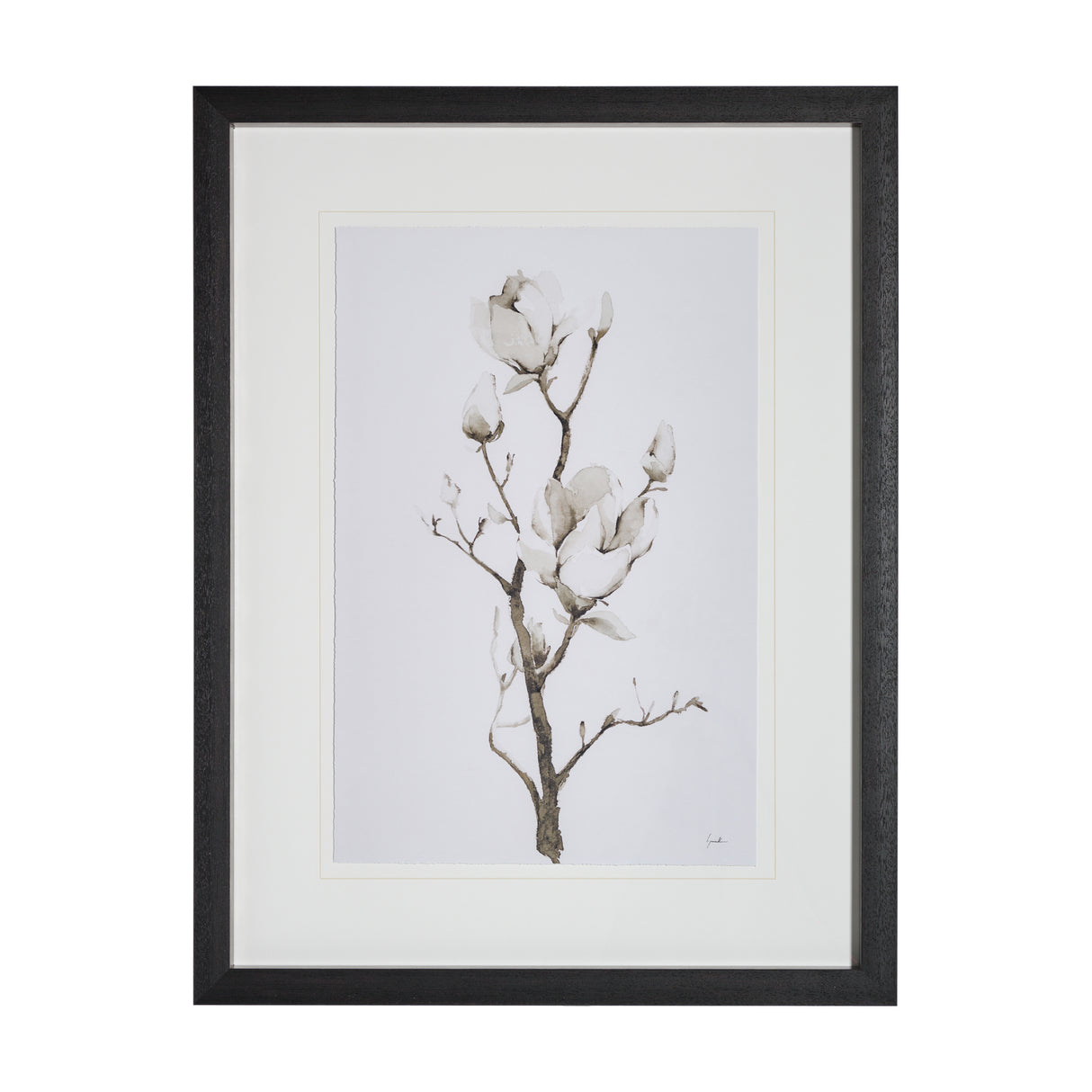 Magnolia II by Gabrielle C a Framed Art Print Matted under Glass from Mercana - Luna Furniture