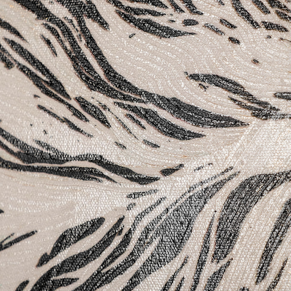 Linocut I (Ram) by Mercana Studio a Hand Embellished Textured Canvas from Mercana - Luna Furniture
