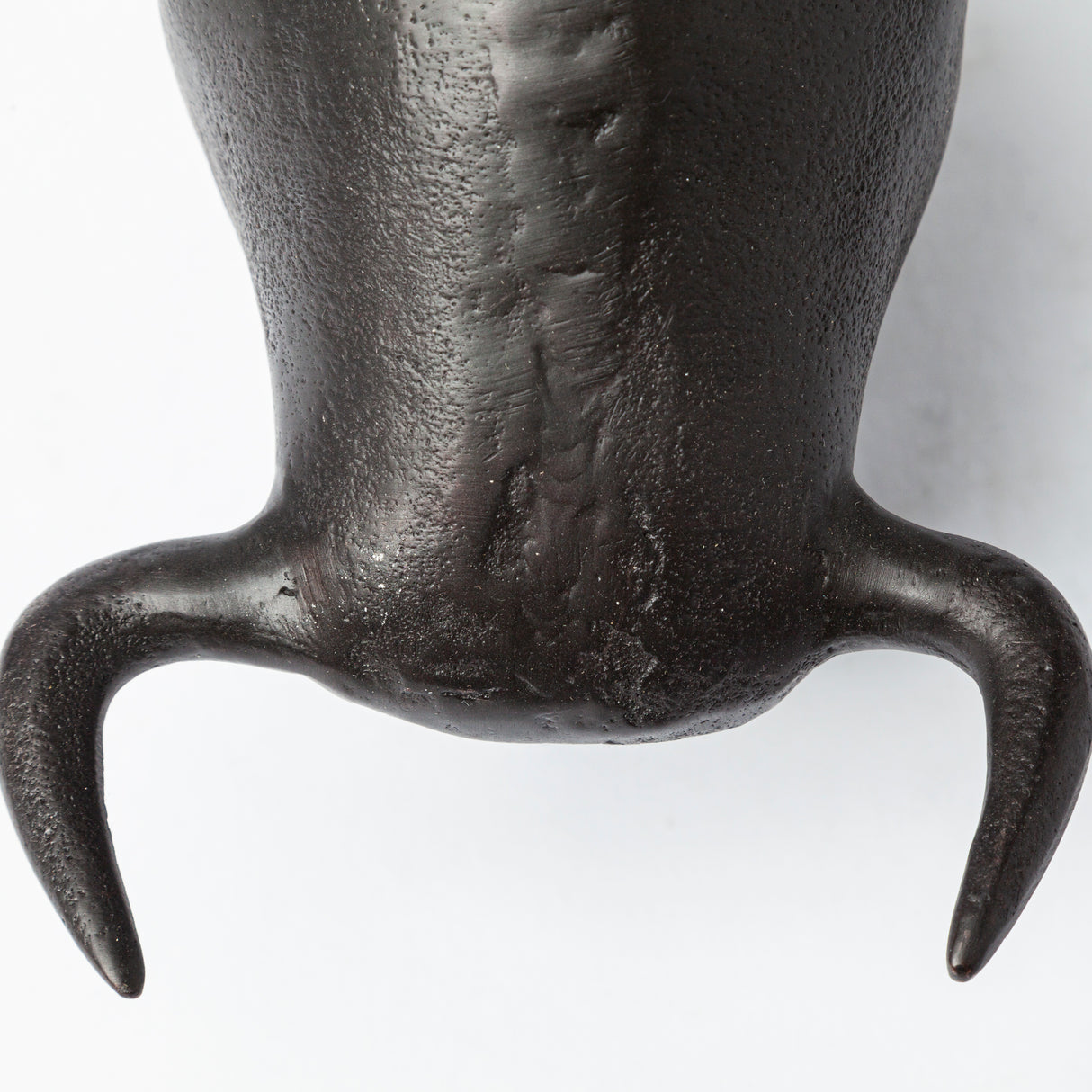 Tauro II 9L x 4W Black Cast Aluminum Raging Bull from Mercana - Luna Furniture
