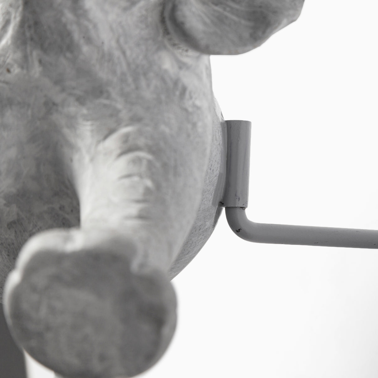 Maynard I Set of 2 Grey Elephant Wall Decorations from Mercana - Luna Furniture