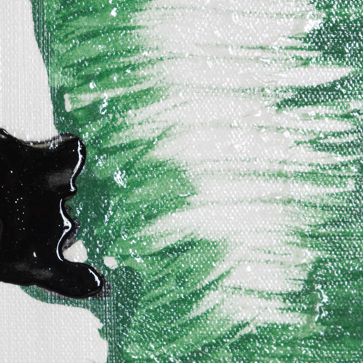 Cactus II by Mercana Studio a Hand Embellished Textured Framed Art Print Matted under Glass from Mercana - Luna Furniture