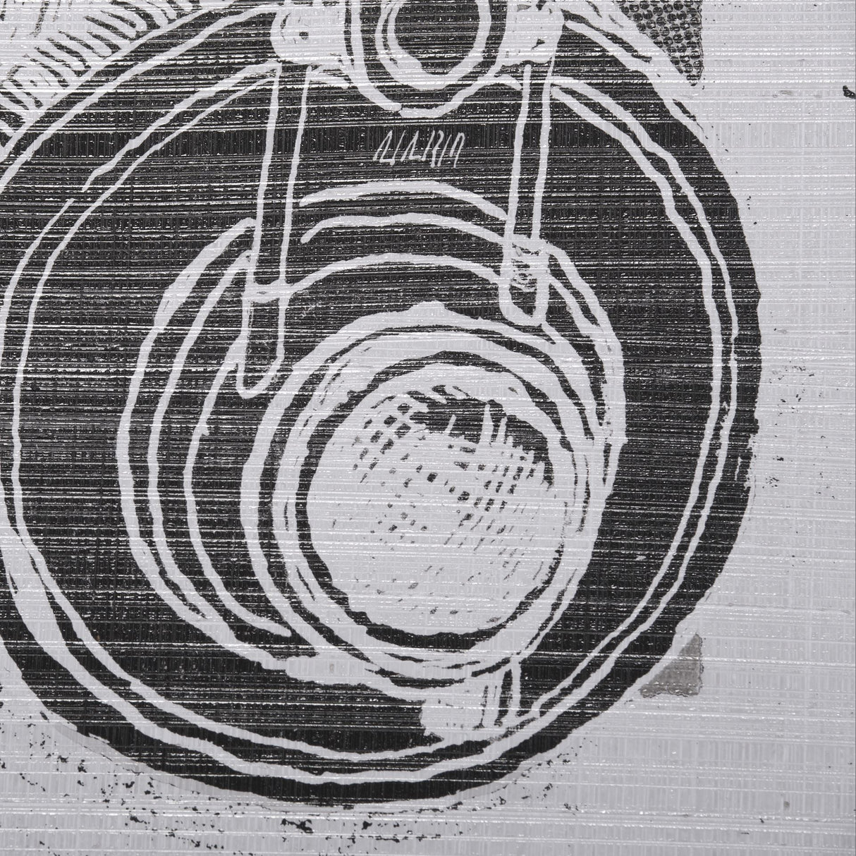 Retro Tone I by Alarm a Hand Embellished Textured Framed Art Print Matted under Glass from Mercana - Luna Furniture
