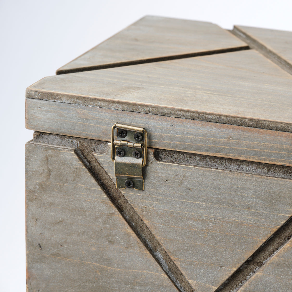 Niobe (Set of 2) 16L x 11W Gray Wooden Nesting Boxes from Mercana - Luna Furniture