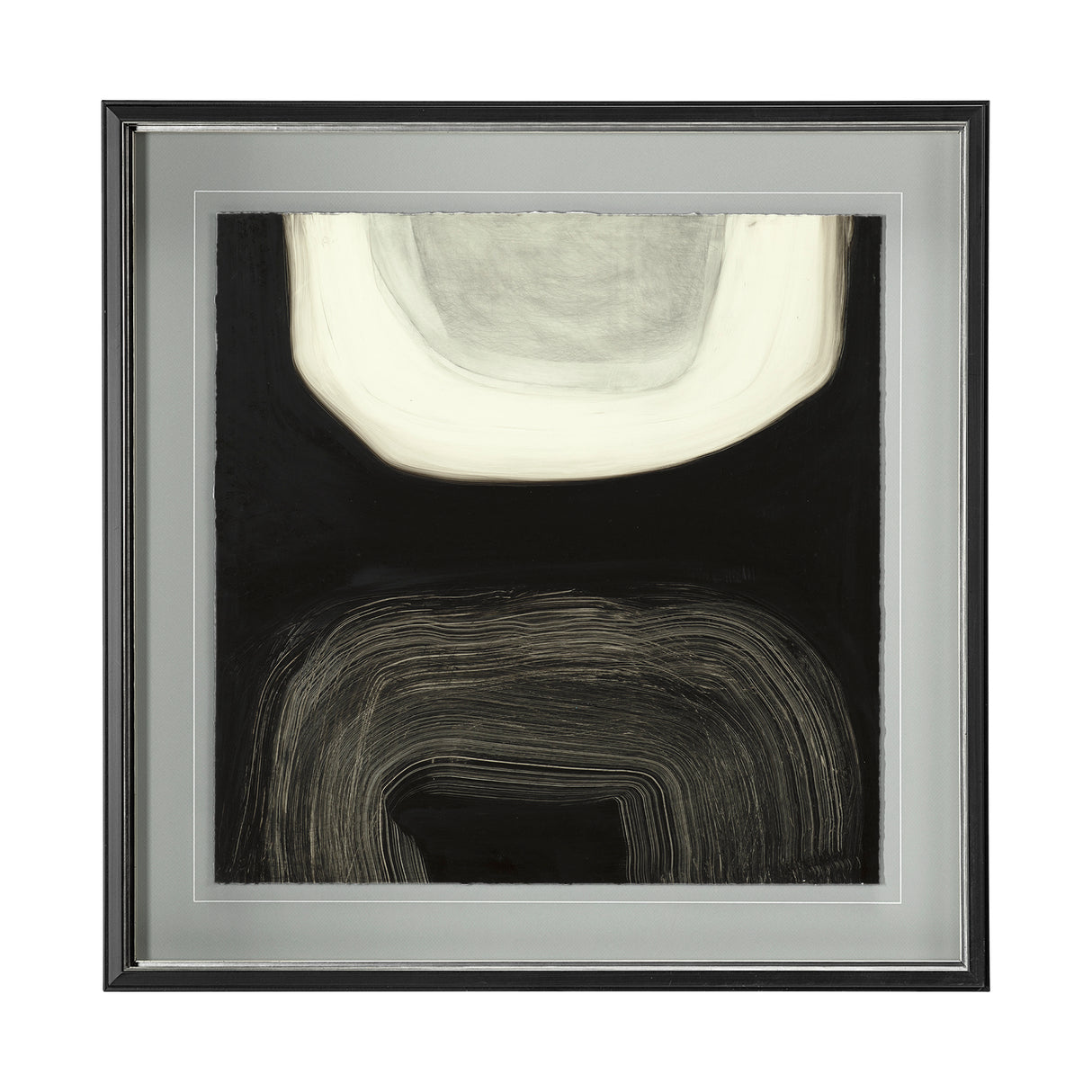 Shadows in the Dark I by Drew Sims a Hand Embellished Textured Framed Art Print Matted under Glass from Mercana - Luna Furniture