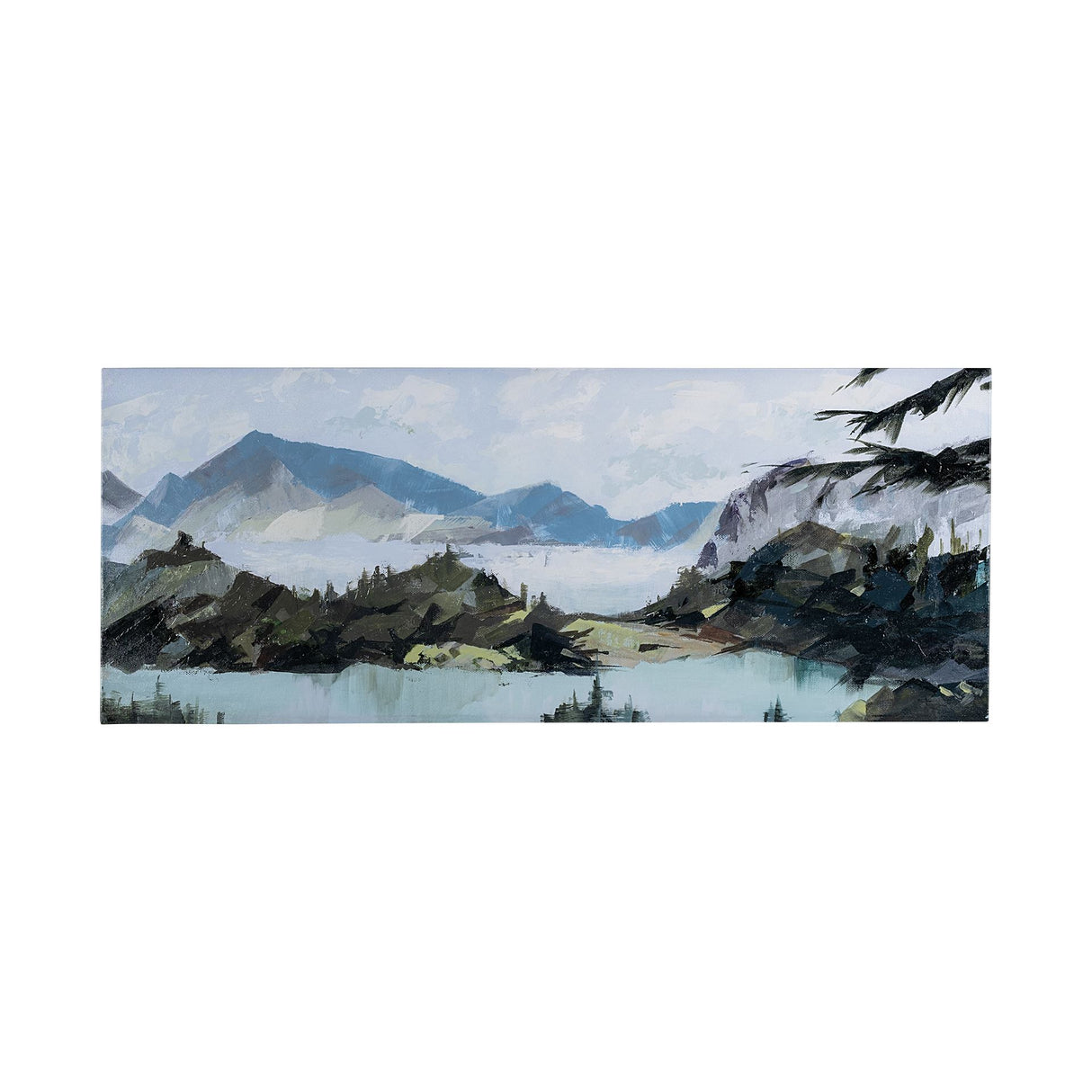 Vista II by Mercana Studio a Hand Embellished Textured Canvas from Mercana - Luna Furniture
