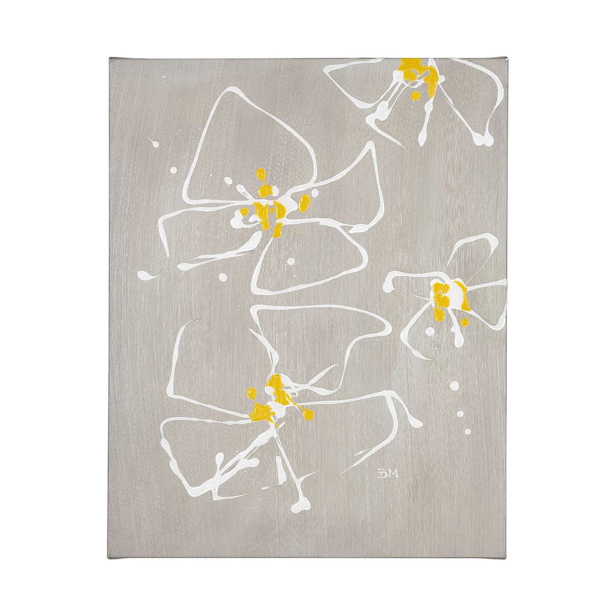 Blossom III by Mercana Studio a Hand Embellished Textured Canvas from Mercana - Luna Furniture