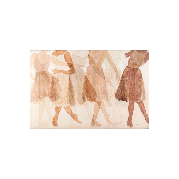 Posture by Mercana Studio a Hand Embellished Textured Canvas