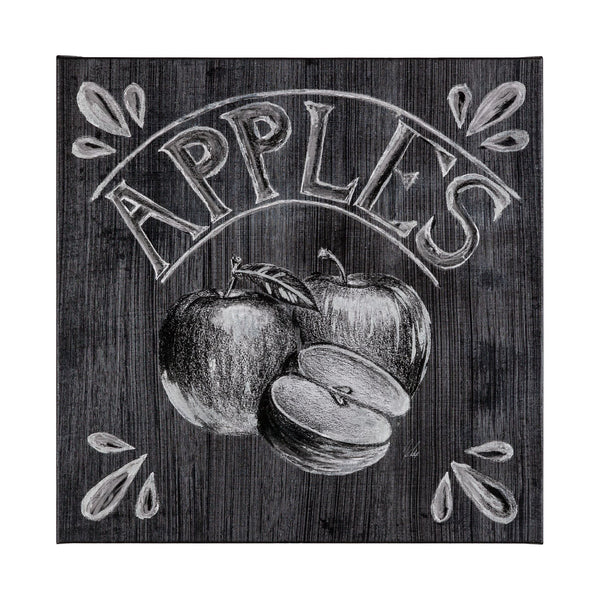 Farm Fresh Apples by Mercana Studio a Hand Embellished Textured Canvas