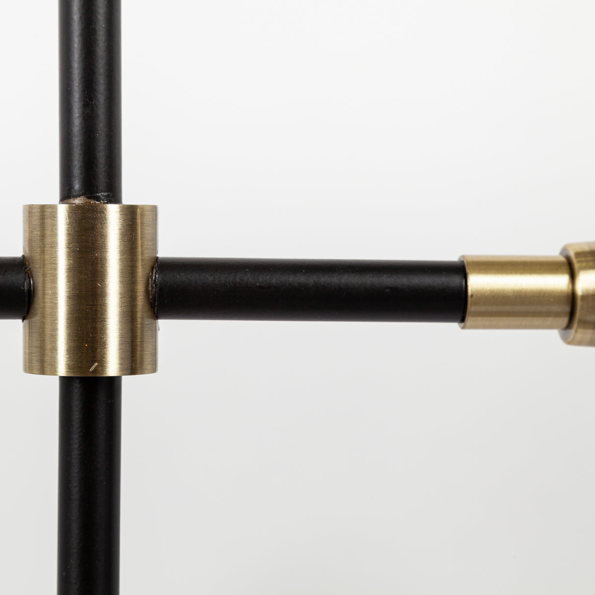 Decarlo II (43" x 41") Black/Gold Metal Multi-Arm Thirteen Light Chandelier from Mercana - Luna Furniture