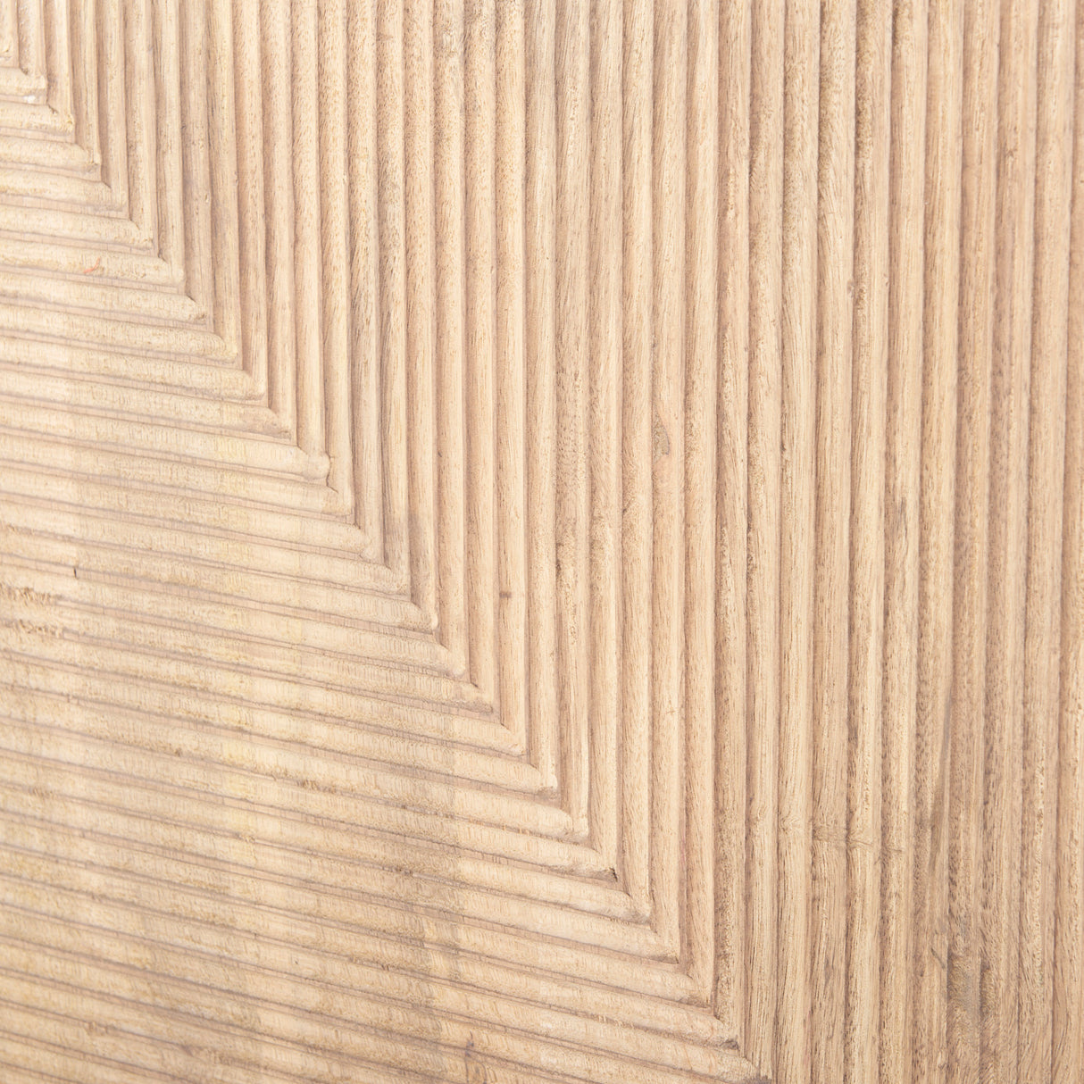 Cairo 78x19 Brown Solid Wood Black Metal Base 4 Door Cabinet Sideboard from Mercana - Luna Furniture