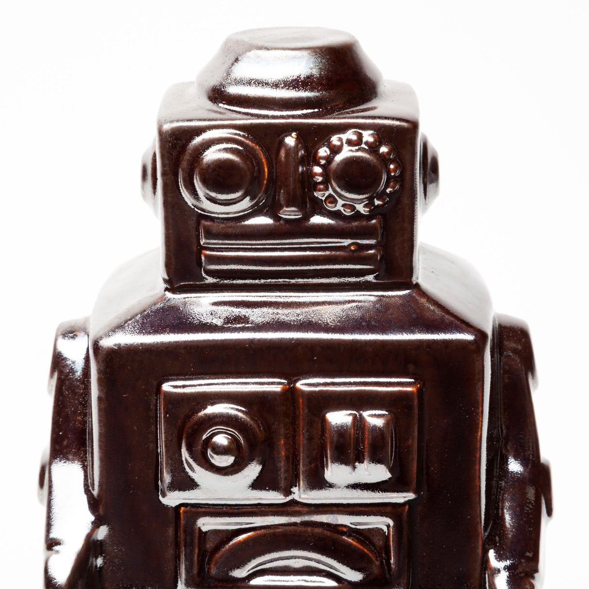 Robby 4L x 3W Bronze Polished Robot from Mercana - Luna Furniture