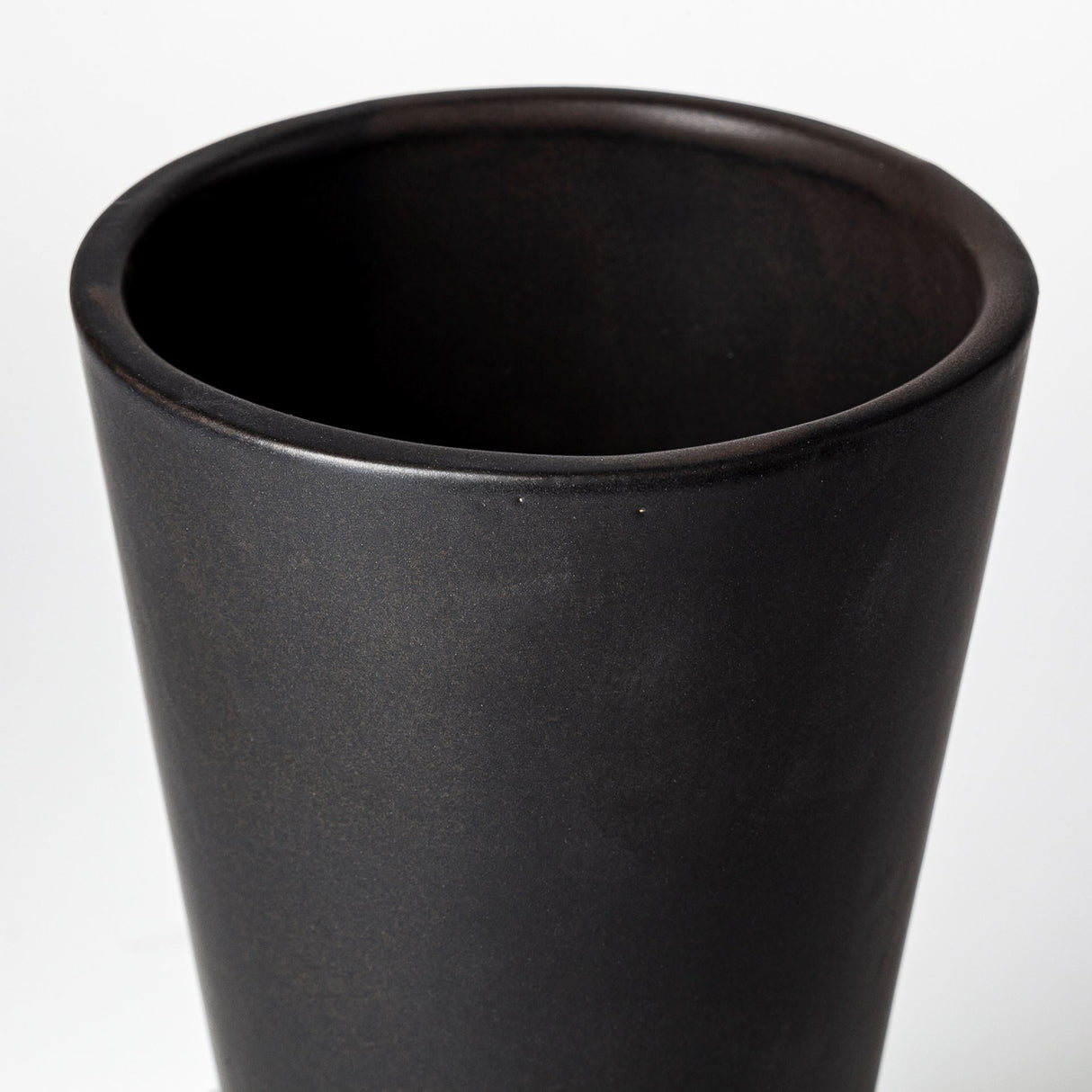 Laforge Black Ceramic Vase from Mercana - Luna Furniture