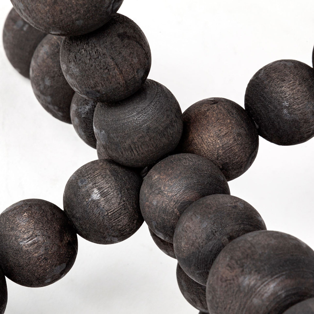 Carollan II (Large) 9L x 9W Black Geometric Wood Ball Jack from Mercana - Luna Furniture