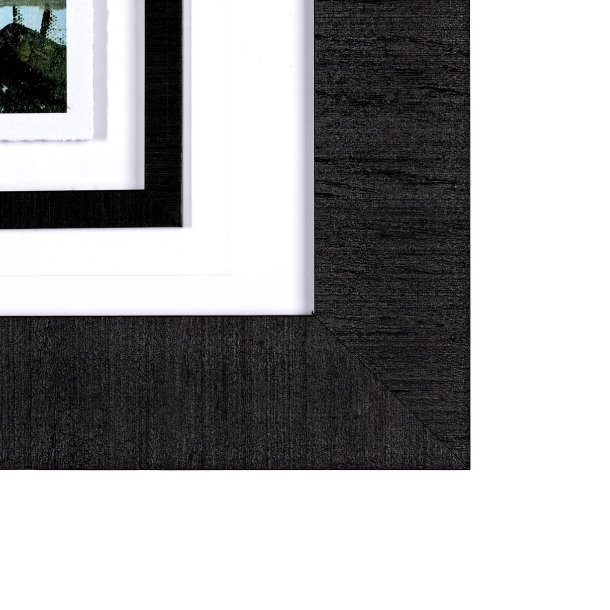 Vista I by Mercana Studio a Hand Embellished Textured Framed Art Print Matted under Glass from Mercana - Luna Furniture