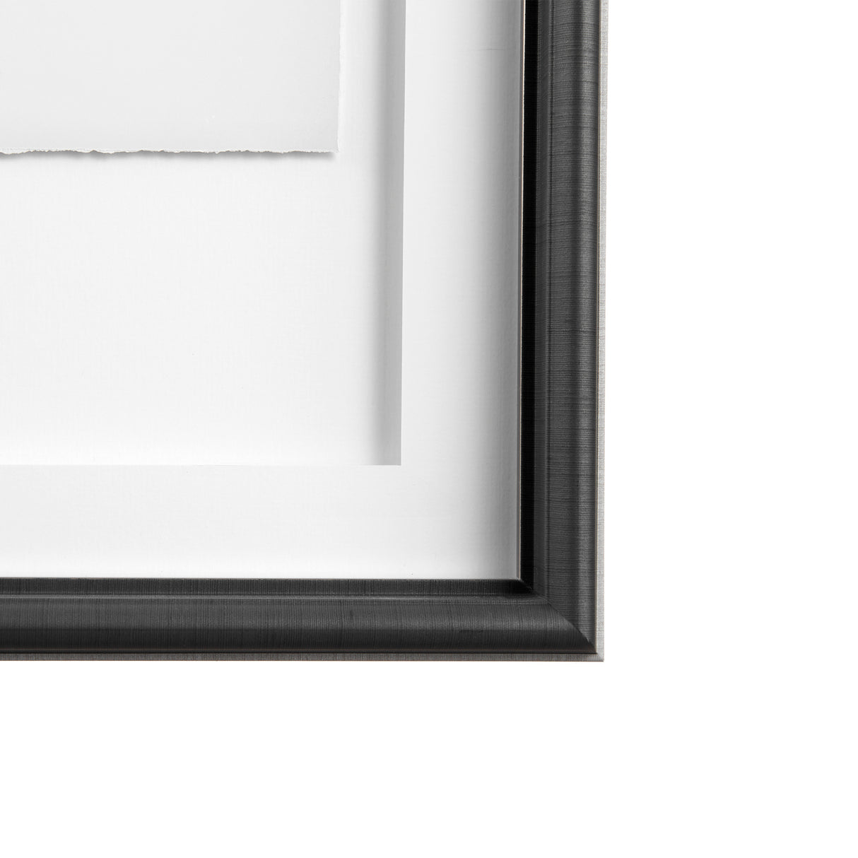 Subtle by Rebecca Cozart a Hand Embellished Textured Framed Art Print Matted under Glass from Mercana - Luna Furniture