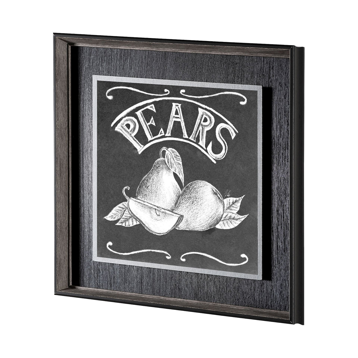 Farm Fresh Pears by Mercana Studio a Hand Embellished Textured Framed Art Print from Mercana - Luna Furniture