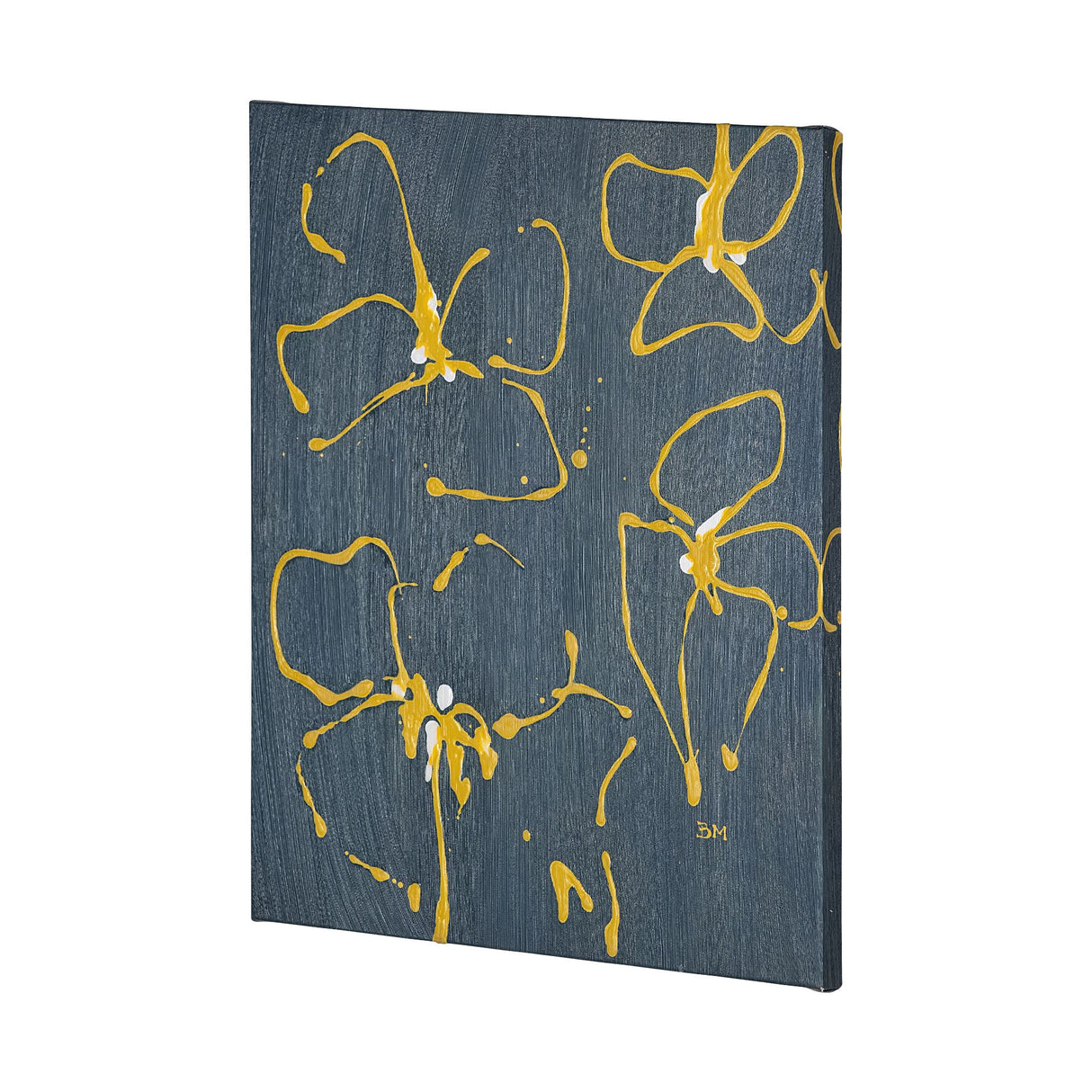 Blossom II by Mercana Studio a Hand Embellished Textured Canvas from Mercana - Luna Furniture