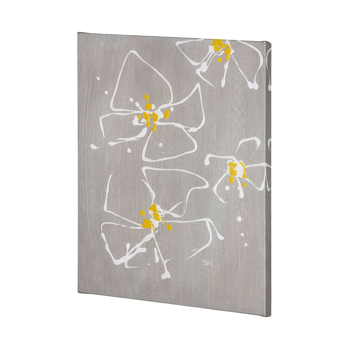 Blossom III by Mercana Studio a Hand Embellished Textured Canvas from Mercana - Luna Furniture