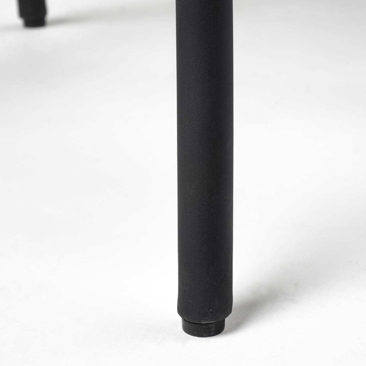 Etienne 26.25" Seat Height Black Wood Seat Black Metal Base Stool from Mercana - Luna Furniture