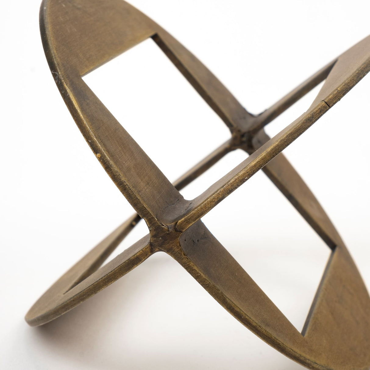 Cusco I (Small) 5L x 5W Gold Geometric Decorative Object from Mercana - Luna Furniture