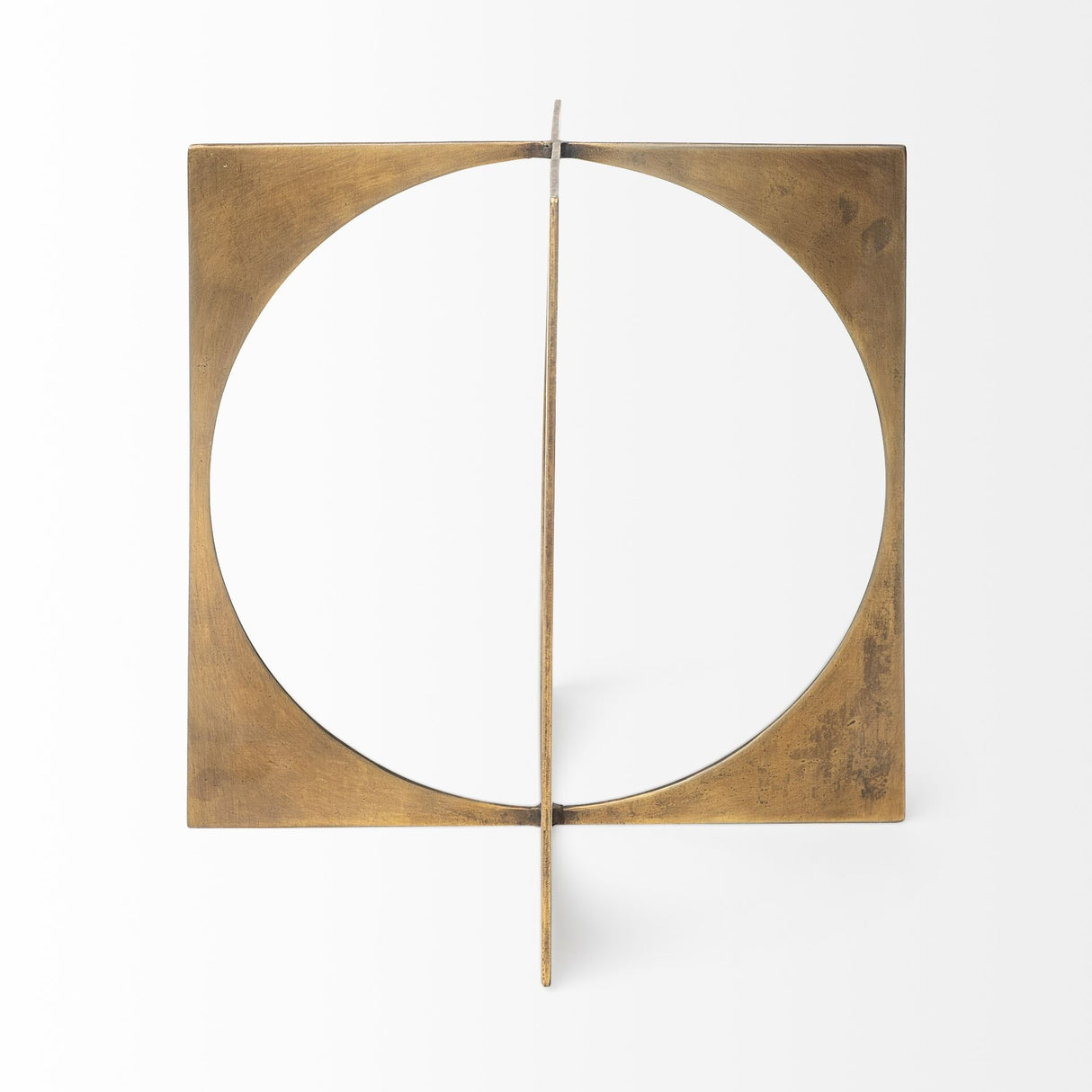 Lima II (Large) 10L x 10W Gold Geometric Decorative Object from Mercana - Luna Furniture
