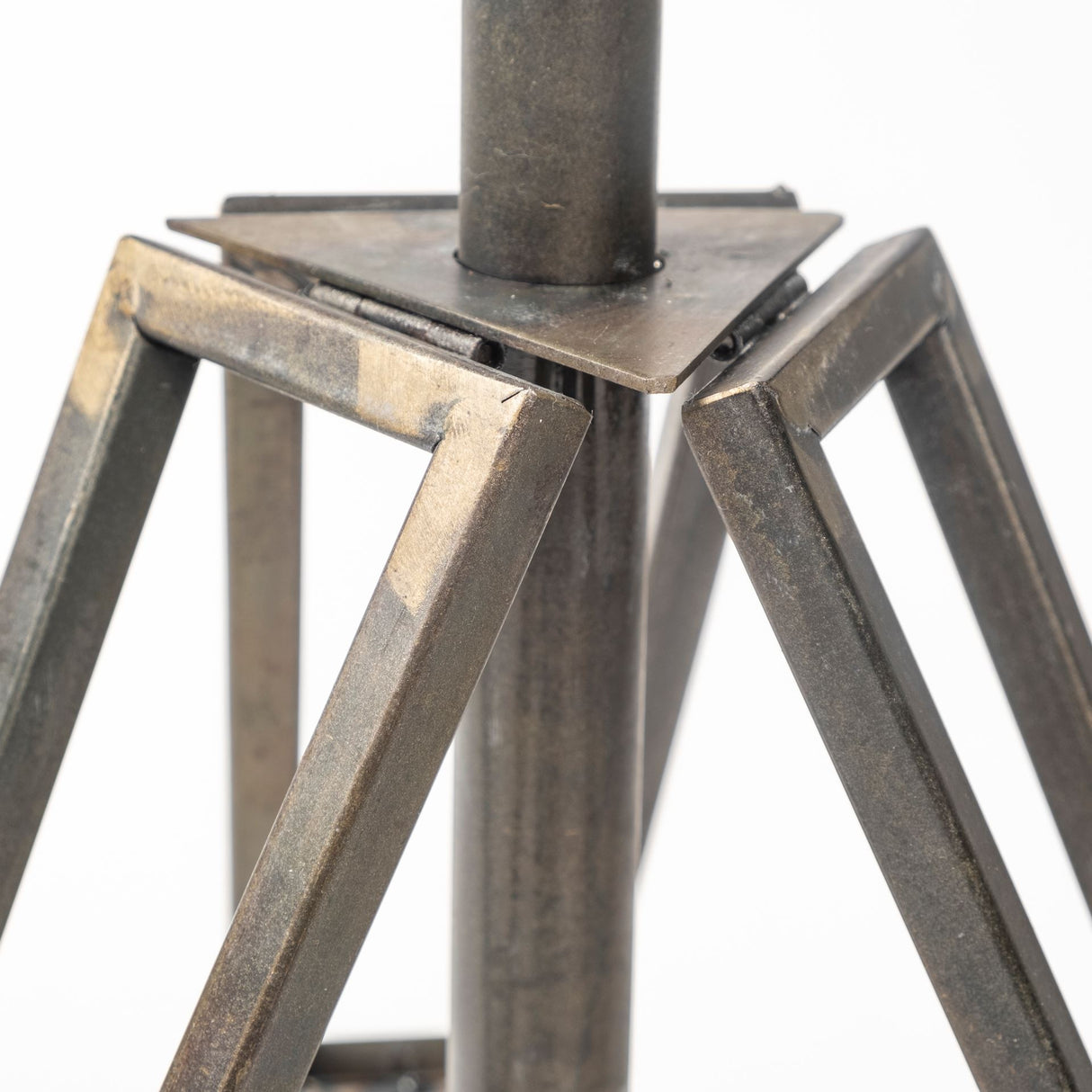 Debdou (61"H) Gold Metal Adjustable Cinema-Style Floor Lamp from Mercana - Luna Furniture