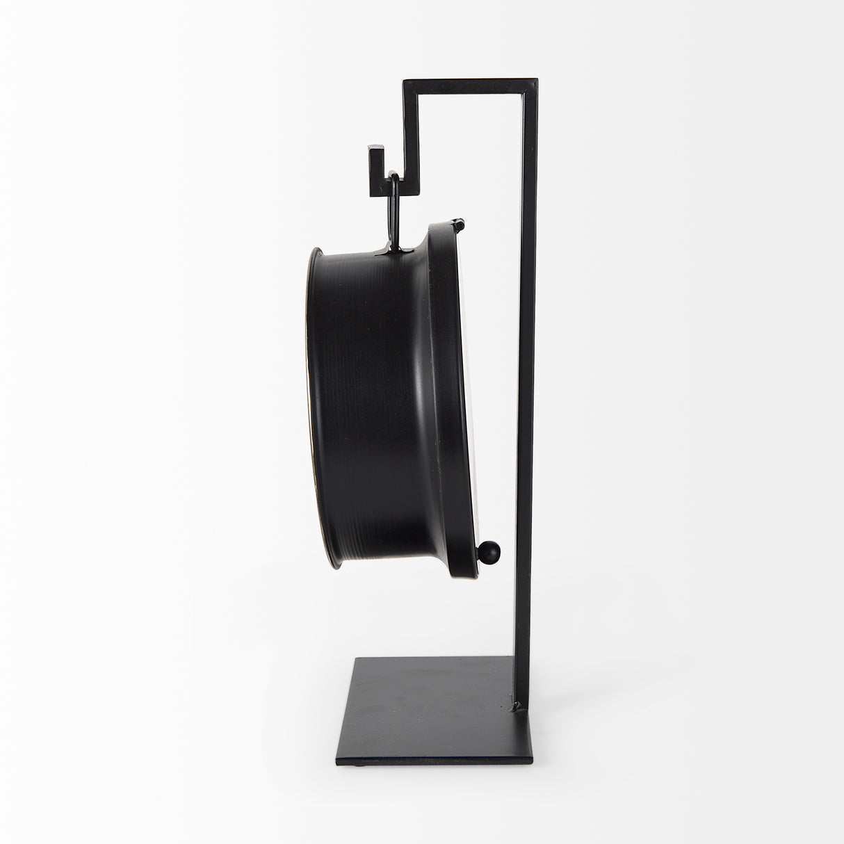 Taxz Metallic Brown Metal Hanging Table Clock from Mercana - Luna Furniture