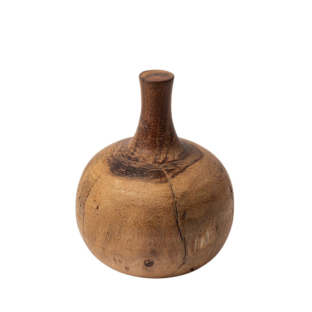 Afra Medium Solid Wood Vase Shaped Decorative Object from Mercana - Luna Furniture