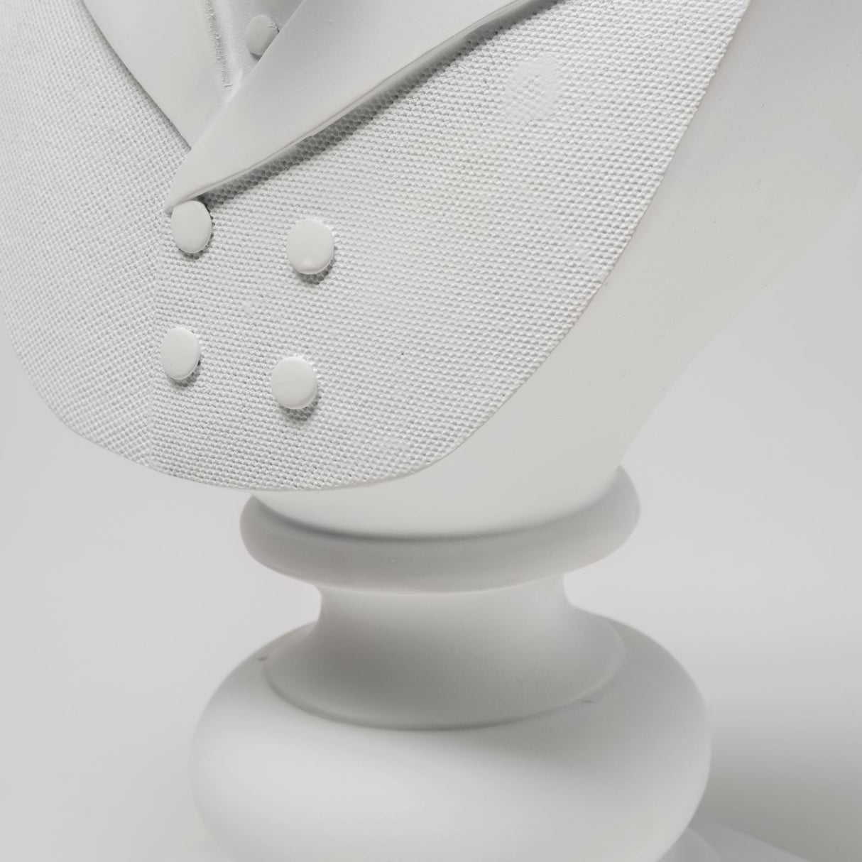Murray 6L x 5W White Resin Business Fox from Mercana - Luna Furniture