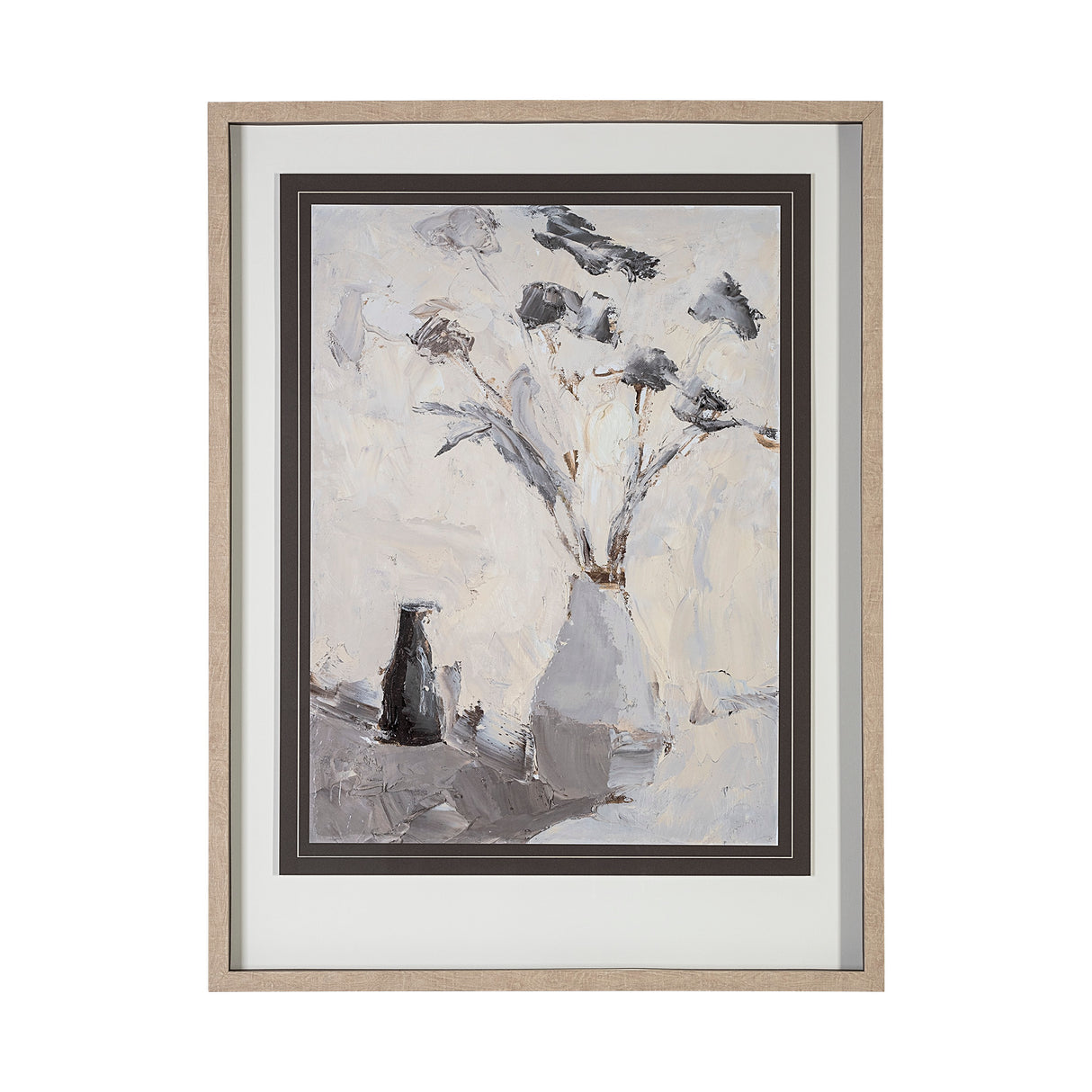 Still Life by Julie Devine a Hand Embellished Textured Framed Art Print Matted under Glass from Mercana - Luna Furniture