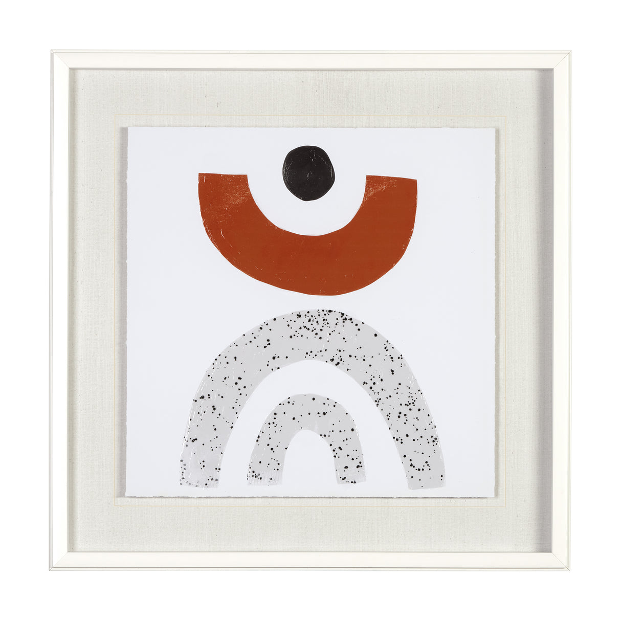 Tota II by Victoria Borges a Hand Embellished Textured Framed Art Print Matted under Glass from Mercana - Luna Furniture