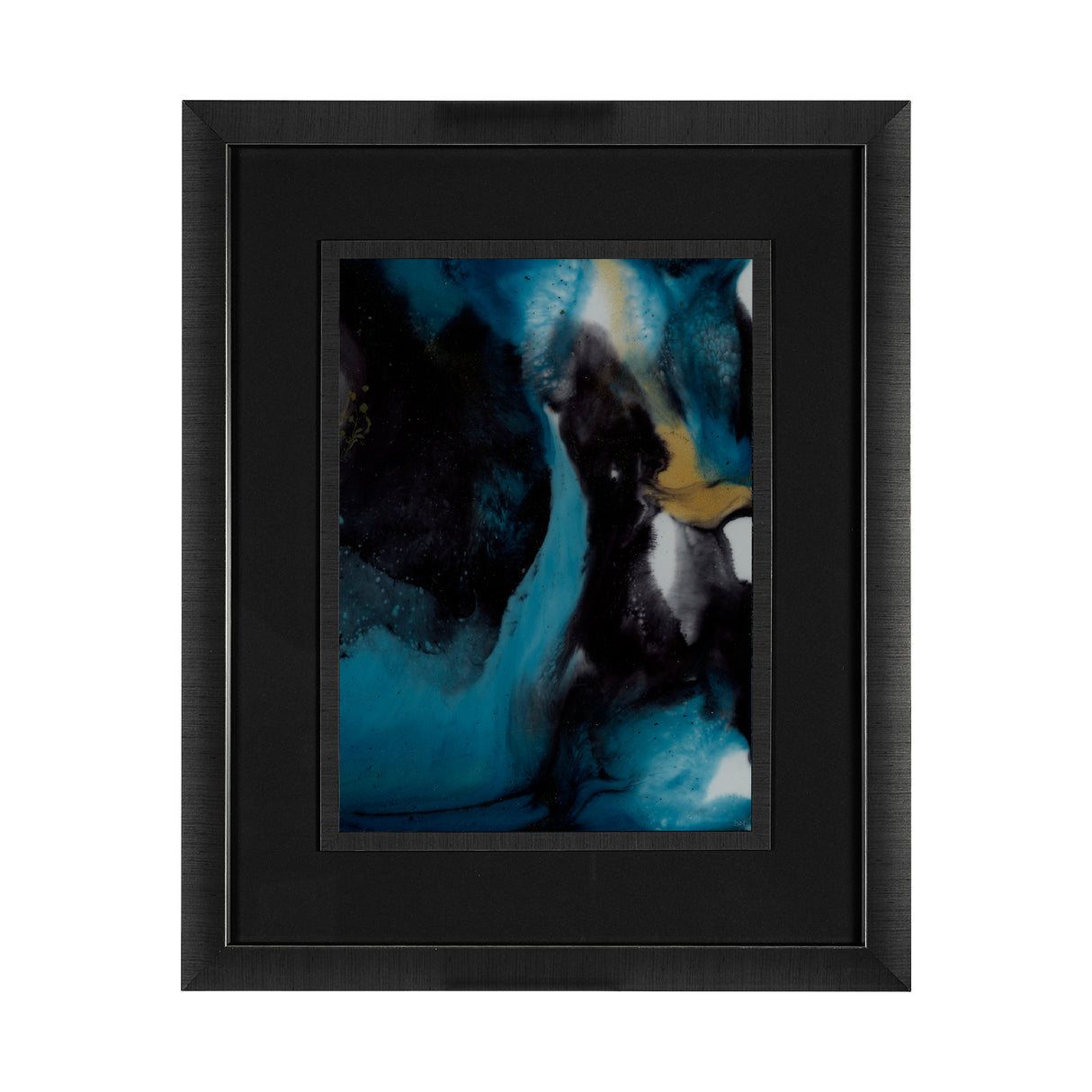 Ocean Currents II by Mercana Studio a Hand Embellished Textured Framed Art Print Matted under Glass from Mercana - Luna Furniture