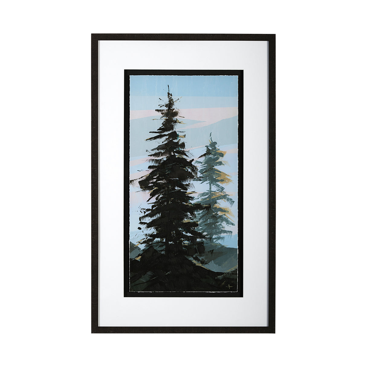 Guardian I by Jonathan Klassen a Hand Embellished Textured Framed Art Print Matted under Glass from Mercana - Luna Furniture