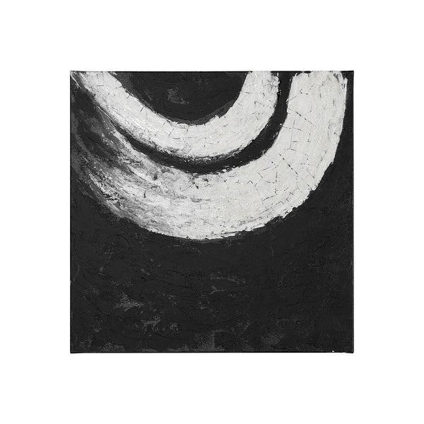Ying by Mercana Studio a Hand Embellished Textured Canvas