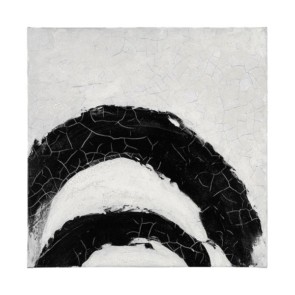 Yang by Mercana Studio a Hand Embellished Textured Canvas