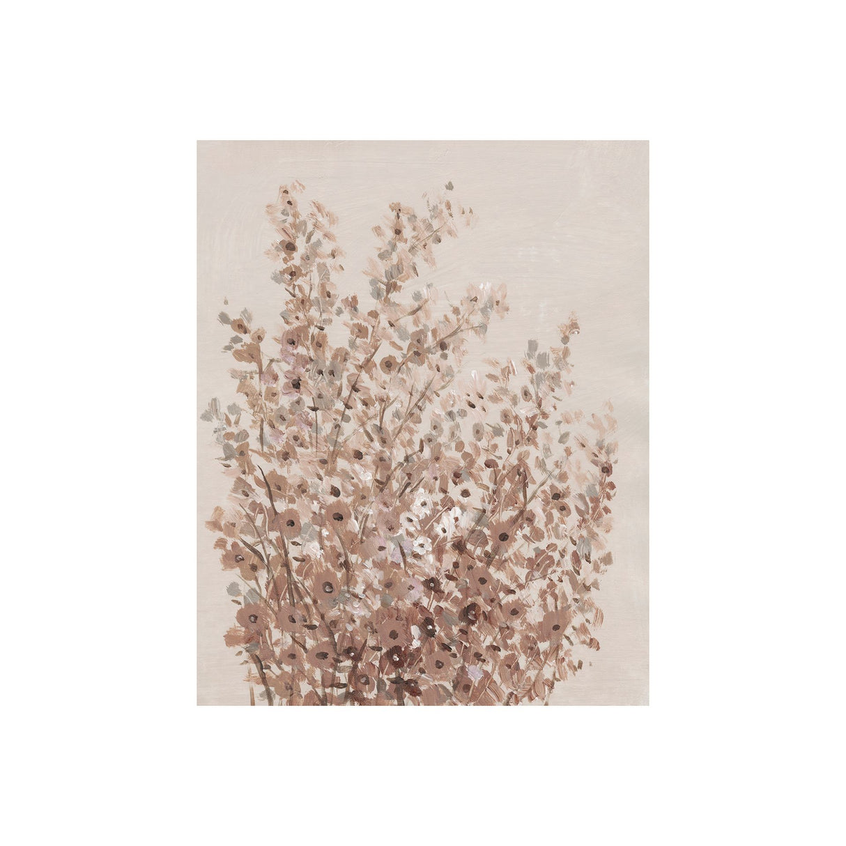 Rustic Wildflowers I by Tim Otoole a Hand Embellished Textured Canvas from Mercana - Luna Furniture