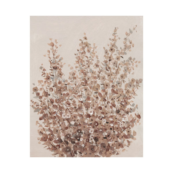 Rustic Wildflowers II by Tim Otoole a Hand Embellished Textured Canvas