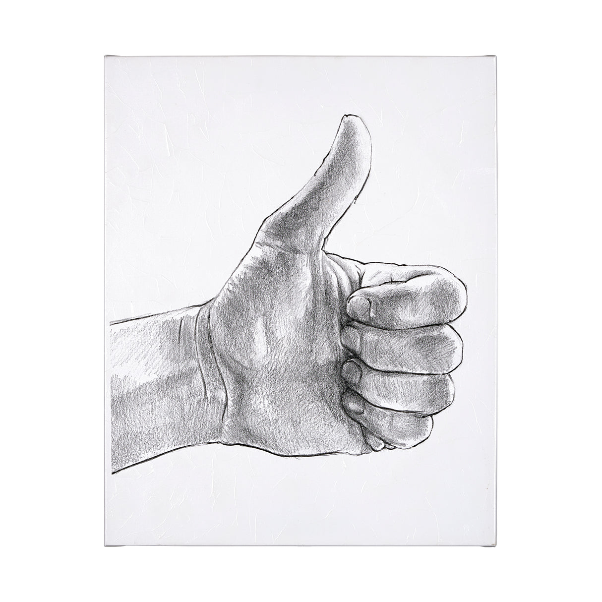 Hand Signs I by Jennifer Paxton Parker a Hand Embellished Textured Canvas from Mercana - Luna Furniture