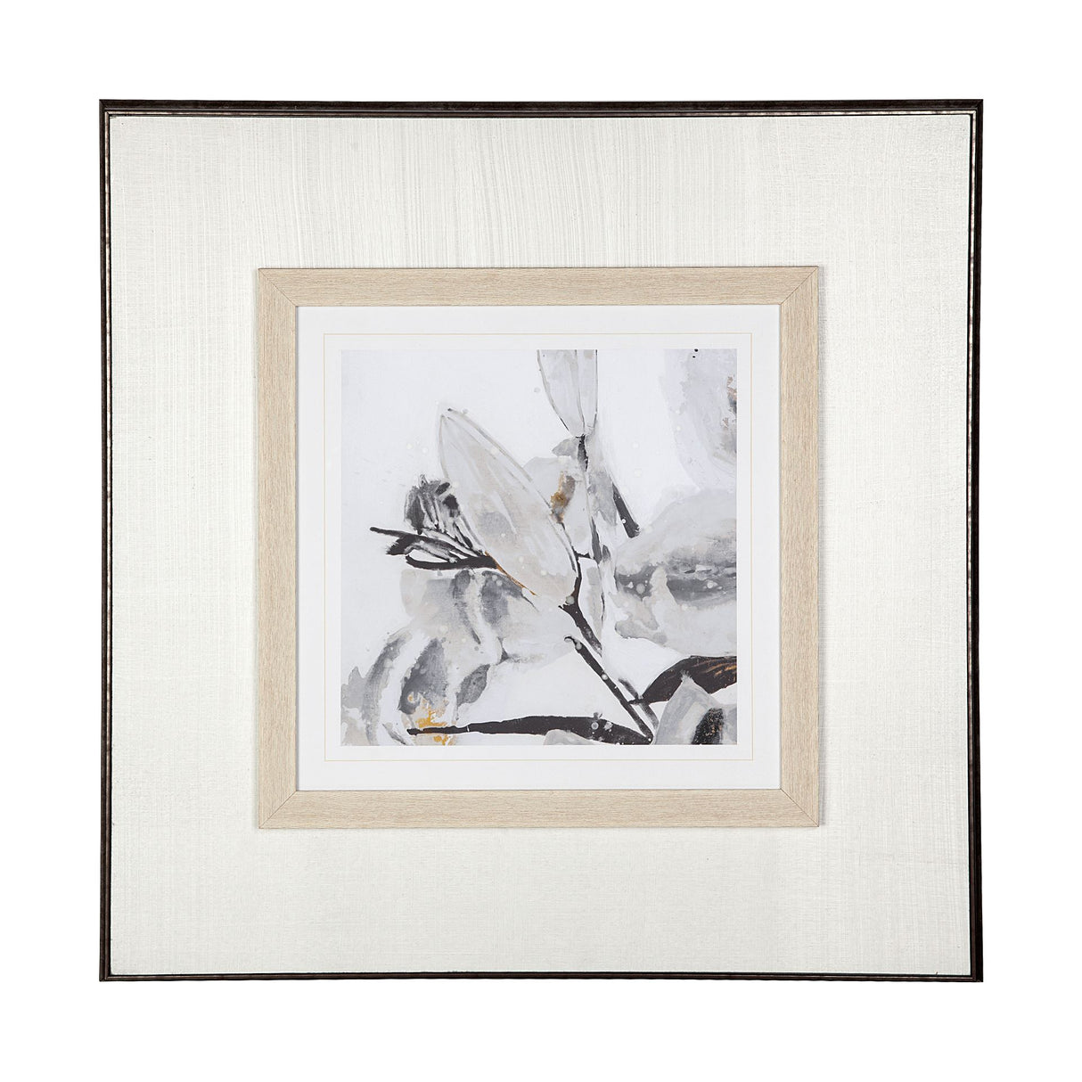 Blooming Opalescent I by Mercana Studio Hand Embellished Textured Framed Art Print Matted under Glas from Mercana - Luna Furniture