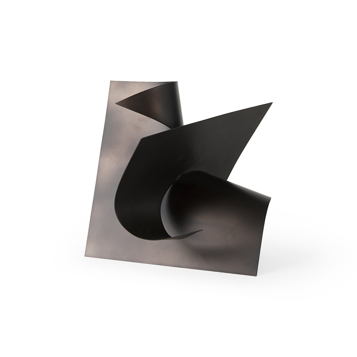 Francesca 11.8L x 11.8W x 11.8H Black Metal Sculptural Decorative Object from Mercana - Luna Furniture