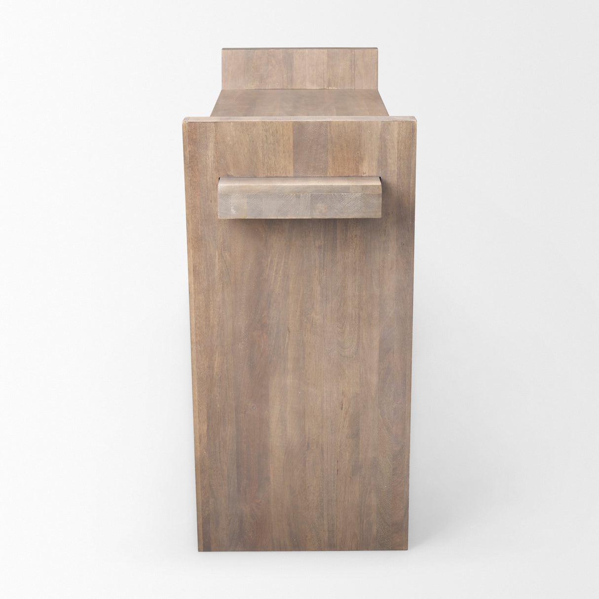 Elaine III 60L x 16W Brown Wood Angled Leg Console Table from Mercana - Luna Furniture