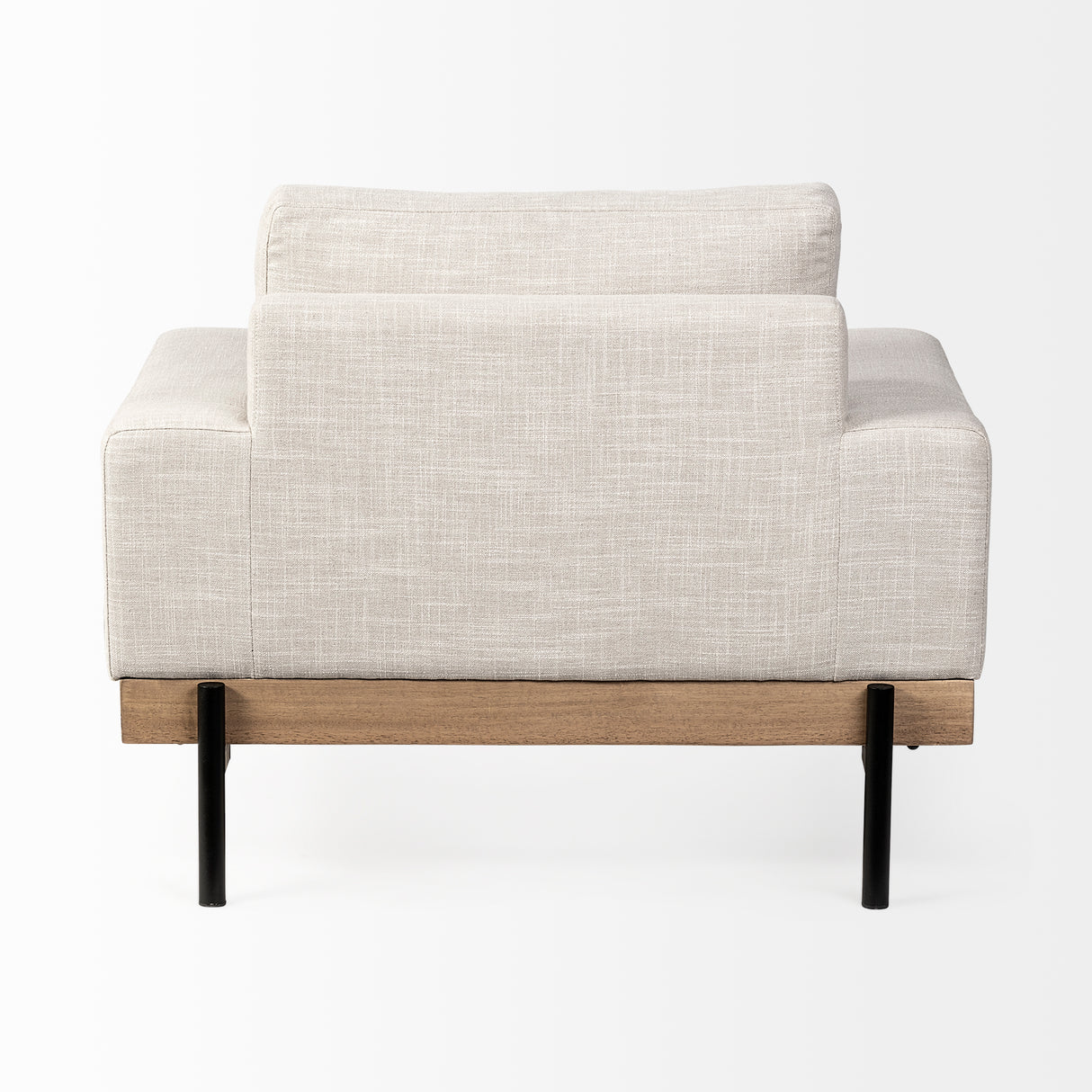 Colburne I Beige Fabric W/ Wood and Iron Frame Accent Chair from Mercana - Luna Furniture