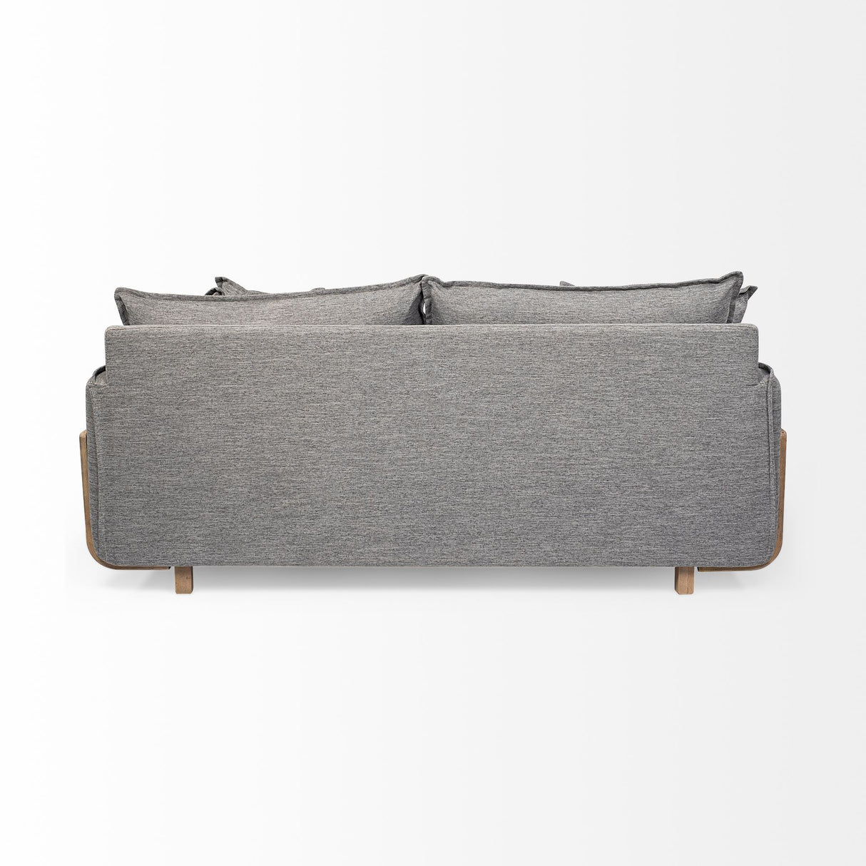 Roy I 84" Castlerock Gray Upholstered Three Seater Sofa from Mercana - Luna Furniture