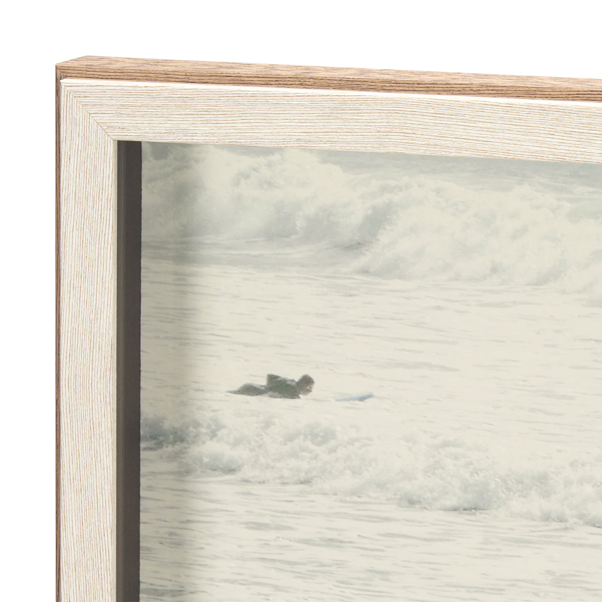 Serene Surf by Urban Octopus a Framed Photo Art Print Matted under Glass from Mercana - Luna Furniture