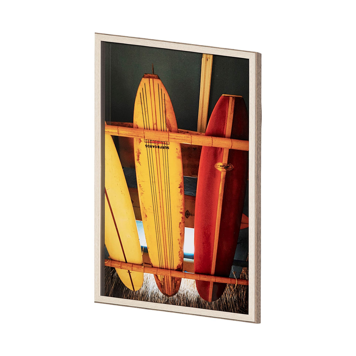 Surfshop by Urban Octopus a Framed Photo Art Print Matted under Glass from Mercana - Luna Furniture