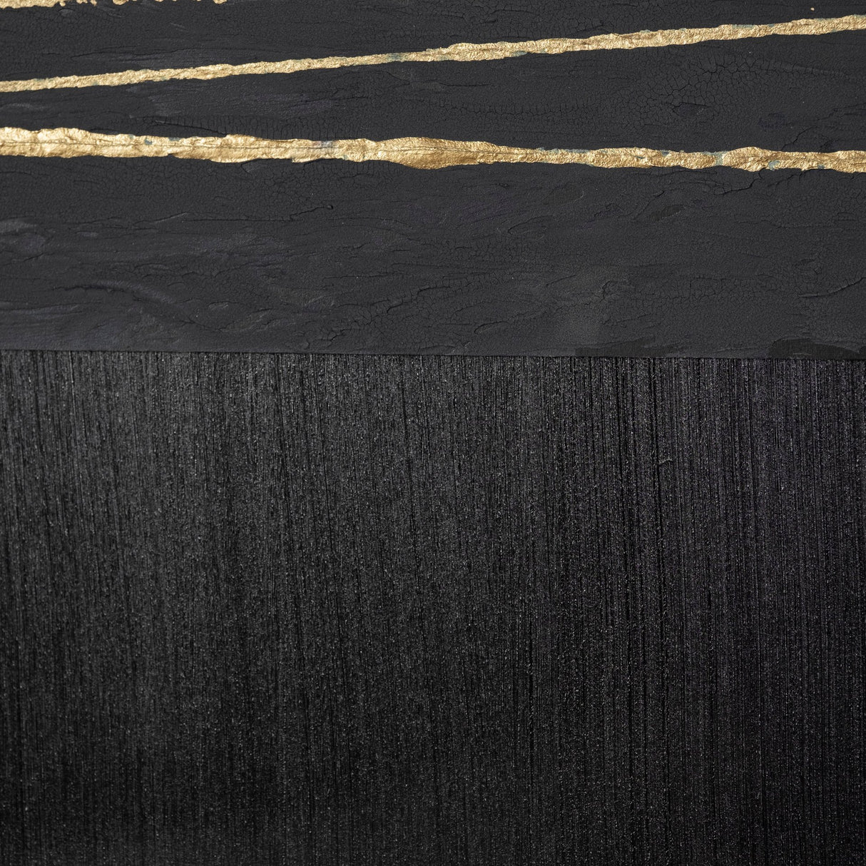 OM-Gold Lines by Studio M a handmade Original Framed Artwork under Glass from Mercana - Luna Furniture