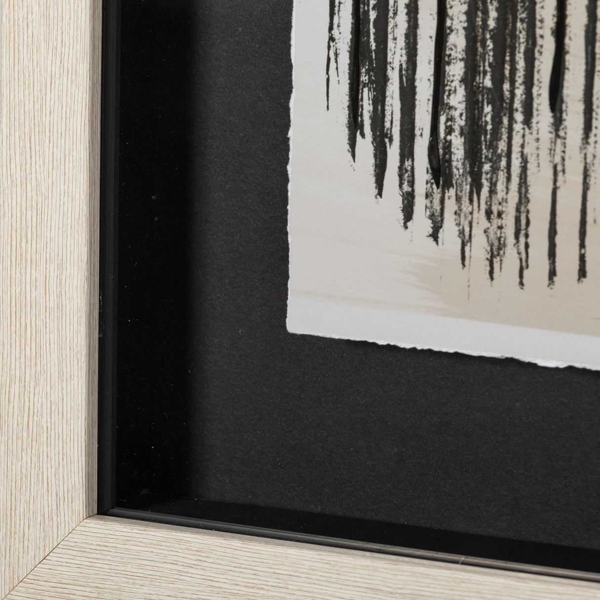 Wool and Silk I by Tom Reeves a Hand Embellished Textured Framed Art Print Matted under Glass from Mercana - Luna Furniture