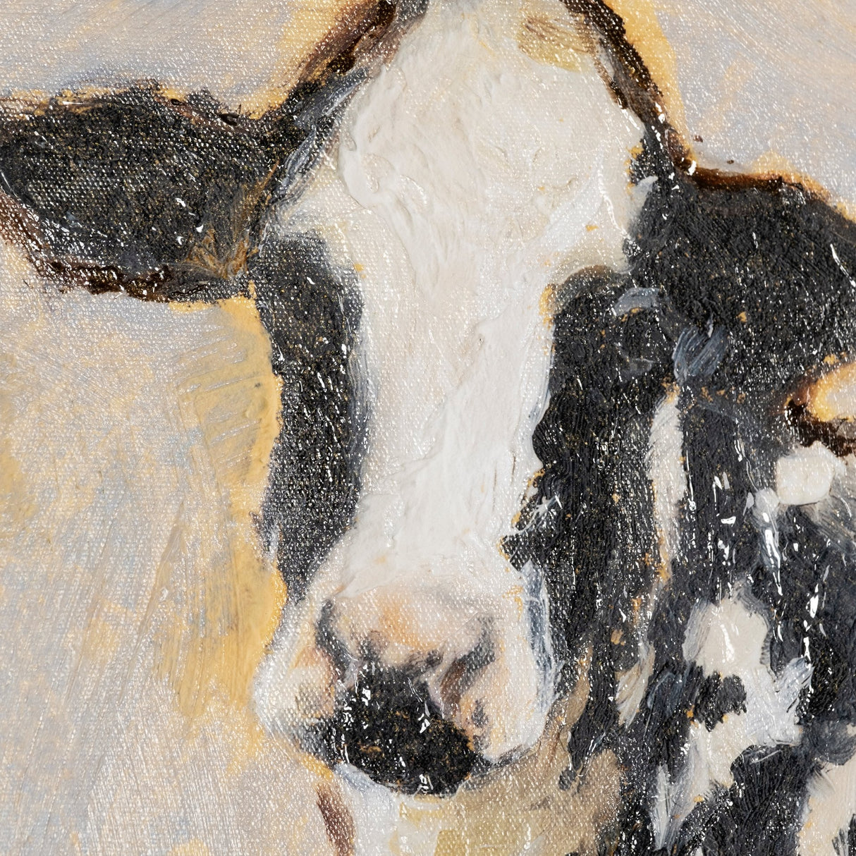 Moo-ving II by Ethan Harper a Hand Embellished Textured Canvas from Mercana - Luna Furniture
