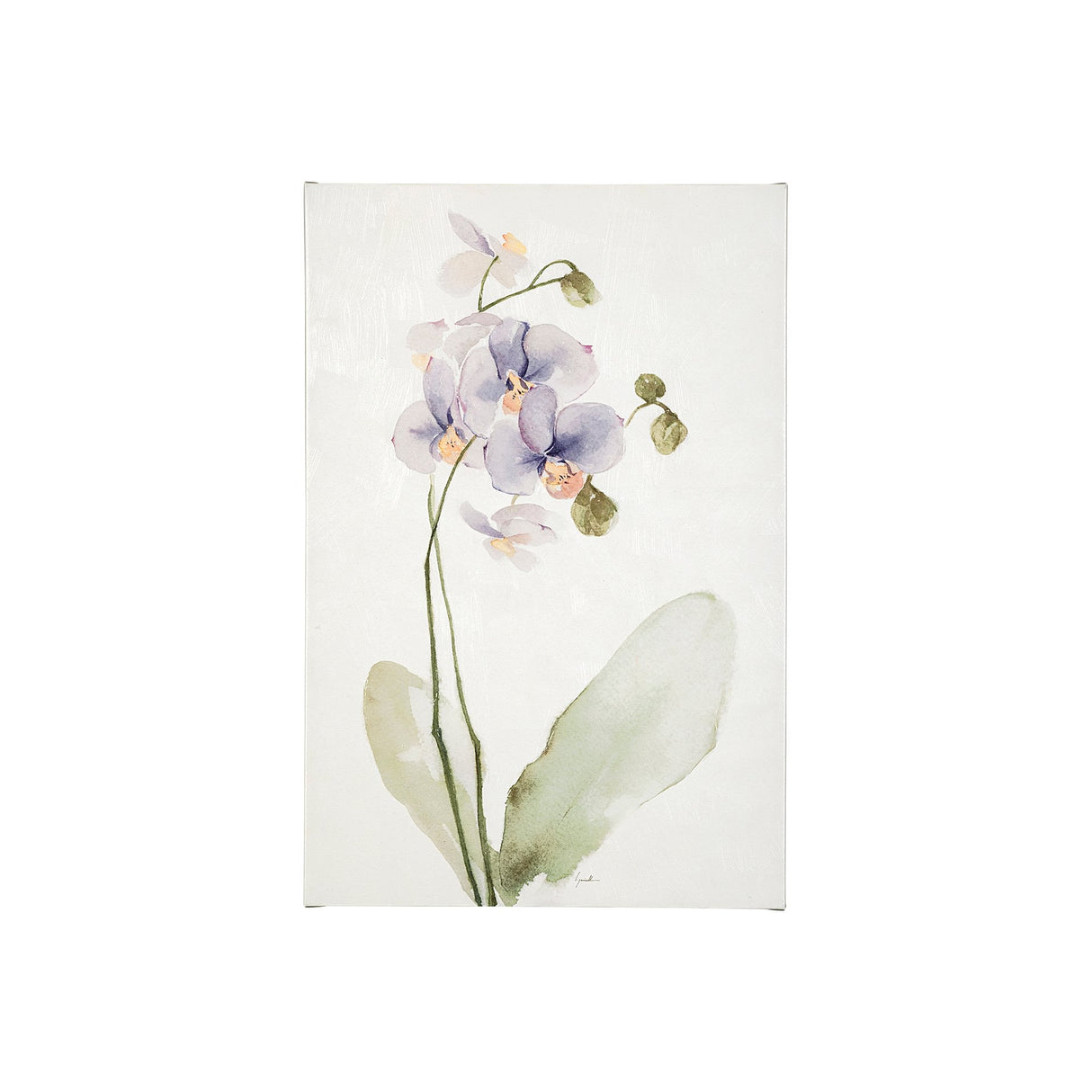 Orchid I by Gabrielle Campbell a Hand Embellished Textured Canvas from Mercana - Luna Furniture